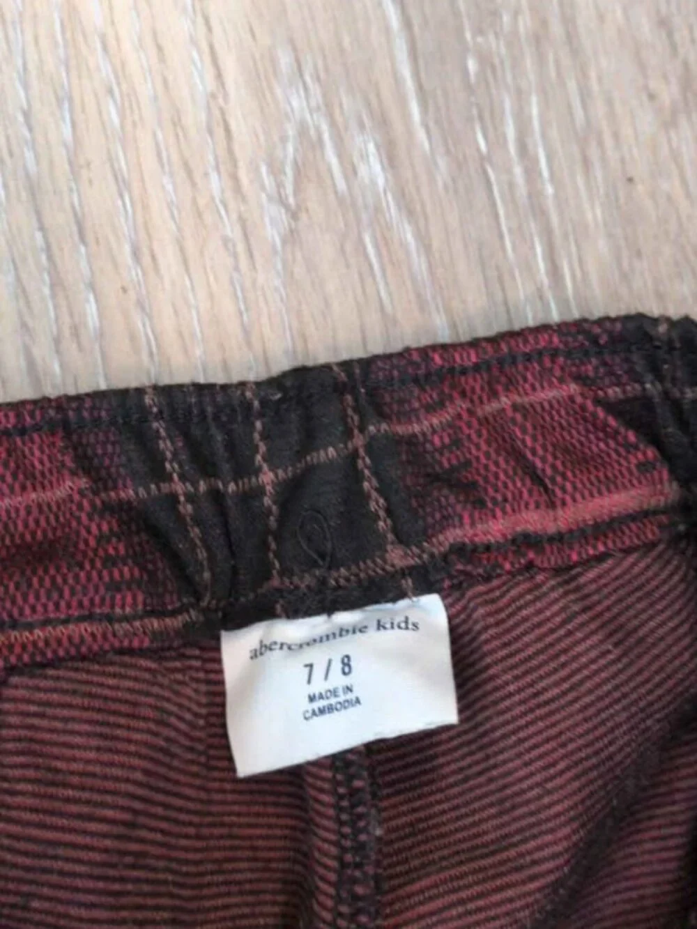 Abercrombie Kids Plaid Skort Size 7/8